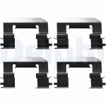 Lisakomplekt, ketaspiduriklotsid DELPHI LX0675