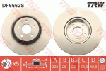 Piduriketas TRW DF6662S