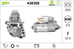 Starter VALEO 438306