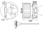 Salongipuhur MAHLE AB 445 000S