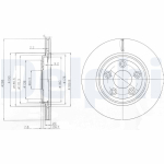 Piduriketas DELPHI BG3512