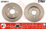 Piduriketas TRW DF4811