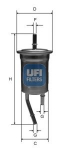 K&uuml;tusefilter UFI 31.828.00