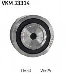 Seade-/juhtrull,soonrihm SKF VKM 33314