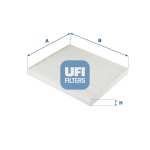 Filter,salongi&otilde;hk UFI 53.326.00