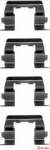 Lisakomplekt, ketaspiduriklotsid BREMBO A 02 259