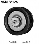 Seade-/juhtrull,soonrihm SKF VKM 38128