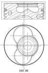 Kolvid MAHLE 030 86 02