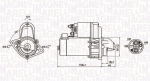 Starter MAGNETI MARELLI MQS1257