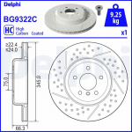 Piduriketas DELPHI BG9322C