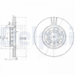 Piduriketas DELPHI BG3657