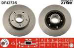 Piduriketas TRW DF4273S