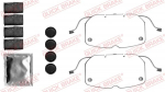 Lisakomplekt, ketaspiduriklotsid QUICK BRAKE 109-1792
