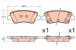 Piduriklotsi komplekt,ketaspidur TRW GDB3594