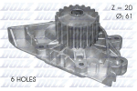 Veepump, mootori jahutus DOLZ C124