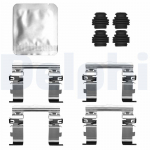 Lisakomplekt, ketaspiduriklotsid DELPHI LX0828
