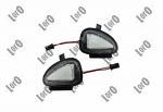 tuli, v&auml;lispeegel ABAKUS L53-420-0001LED