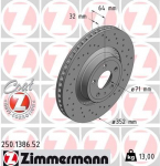 Piduriketas ZIMMERMANN 250.1386.52