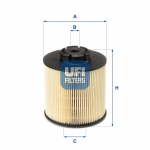 K&uuml;tusefilter UFI 26.017.00