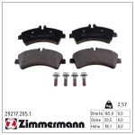 Piduriklotsi komplekt,ketaspidur ZIMMERMANN 29217.205.1