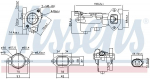 EGR-klapp NISSENS 98519