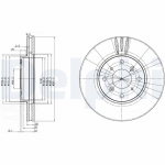 Piduriketas DELPHI BG3516