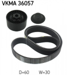 Soonrihmakomplekt SKF VKMA 36057