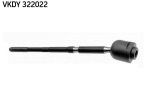 Sisemine rooliots,roolivarras SKF VKDY 322022