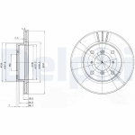 Piduriketas DELPHI BG2583