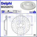 Piduriketas DELPHI BG5207C