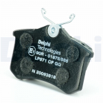 Piduriklotsi komplekt,ketaspidur DELPHI LP571