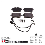 Piduriklotsi komplekt,ketaspidur ZIMMERMANN 25214.175.2