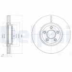 Piduriketas DELPHI BG3704