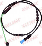 Hoiatuskontakt, piduriklotsi kulumine QUICK BRAKE WS 0504 A