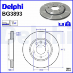 Piduriketas DELPHI BG3893