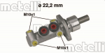 Peapiduri silinder METELLI 05-0302