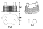 &Otilde;liradiaator,mootori&otilde;li MAHLE CLC 430 000S