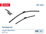 Klaasipuhastaja kumm DENSO DF-423