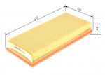 &Otilde;hufilter BOSCH 1 987 429 152