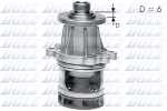 Veepump, mootori jahutus DOLZ B213