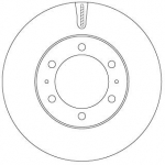Piduriketas TRW DF7827S