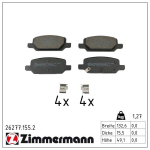Piduriklotsi komplekt,ketaspidur ZIMMERMANN 26277.155.2
