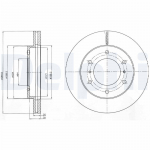 Piduriketas DELPHI BG4229