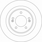 Piduriketas TRW DF6599
