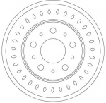 Piduriketas TRW DF6925S