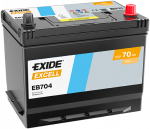 K&auml;ivitusaku EXIDE EB704