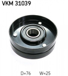 Seade-/juhtrull,soonrihm SKF VKM 31039