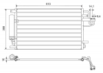 Kondensaator,kliimaseade VALEO 812716