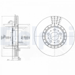 Piduriketas DELPHI BG9783C