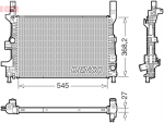 Radiaator,mootorijahutus DENSO DRM10122